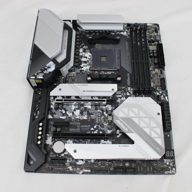 中古 ASRock B550 Steel Legend (B550 AM4 ATX DDR4) 3480034189
