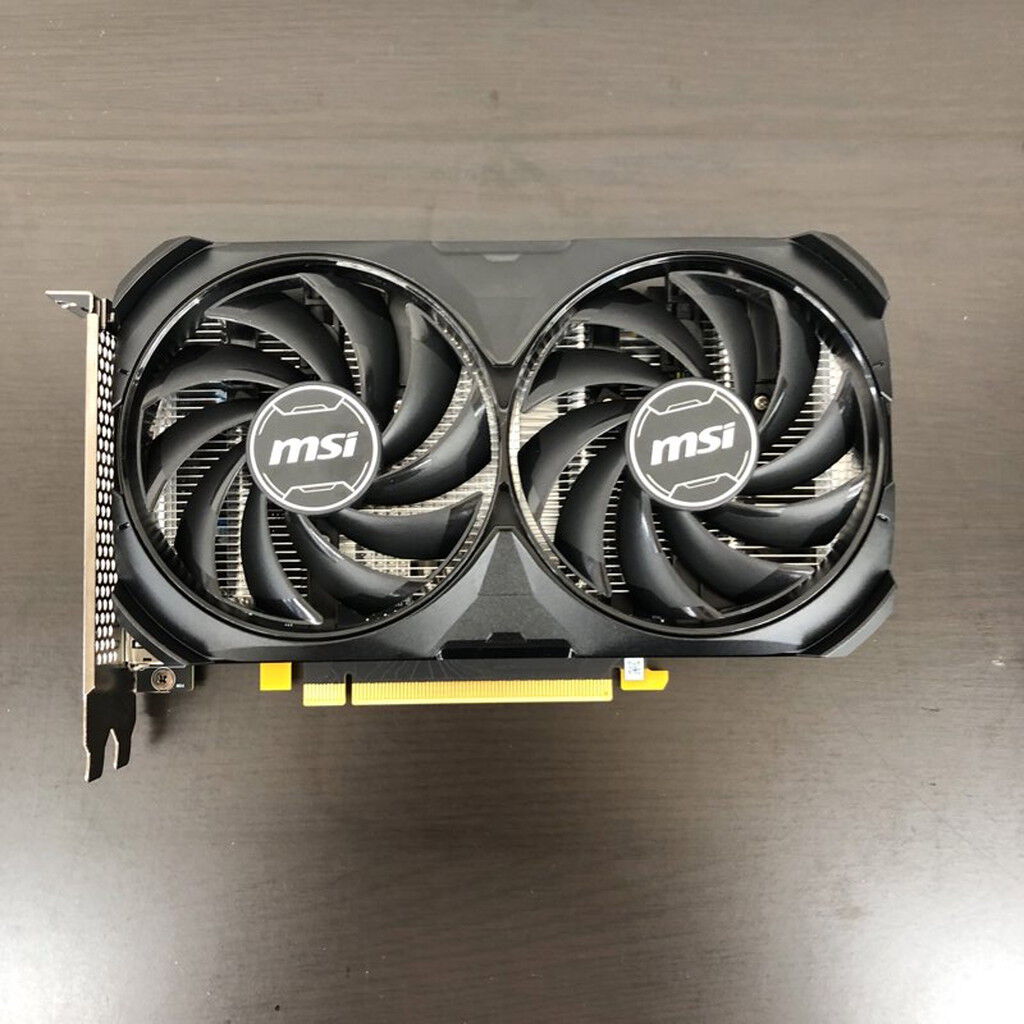 中古 MSI GeForce RTX 4060 VENTUS 2X BLACK 8G OC (RTX4060 8GB