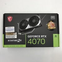 中古  MSI GeForce RTX 4070 VENTUS 2X 12G OC (RTX4070 12GB) 157129 