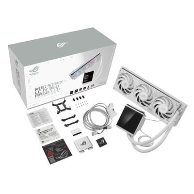 ASUS  ROG Strix LC IV 360 ARGB LCD White Edition (ROG STRIX LC IV 360 ARGB LCD WHT) 
