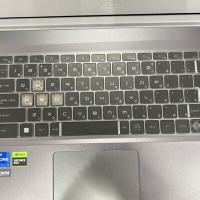 【静岡東瀬名店】中古  MSI Thin 15 B12UC(i7-12650H/32GB/SSD512GB/なし/RTX3050 4GB/15.6/1920&times;1080/W11H) 5140001669 