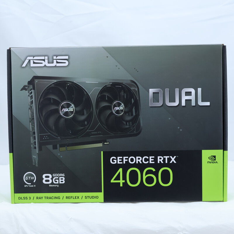 中古 ASUS DUAL-RTX4060-8G-V2（RTX4060 8GB） 3480042816 （399261