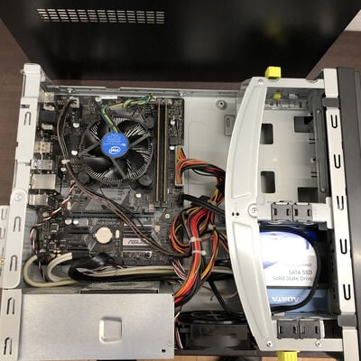 【福山ココローズ店】中古  THIRDWAVE Slim Knight (Intel Celeron G4900 3.10GHz/8GB/SSD500GB/なし/オンボード/W11H64 MAR) 1000804038 185074 