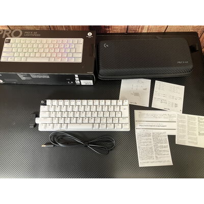 【富士青葉店】中古  ﾛｼﾞｸｰﾙ G-PKB-60-001LNWH (無線 ｹﾞｰﾐﾝｸﾞｷｰﾎﾞｰﾄﾞ) 174436 