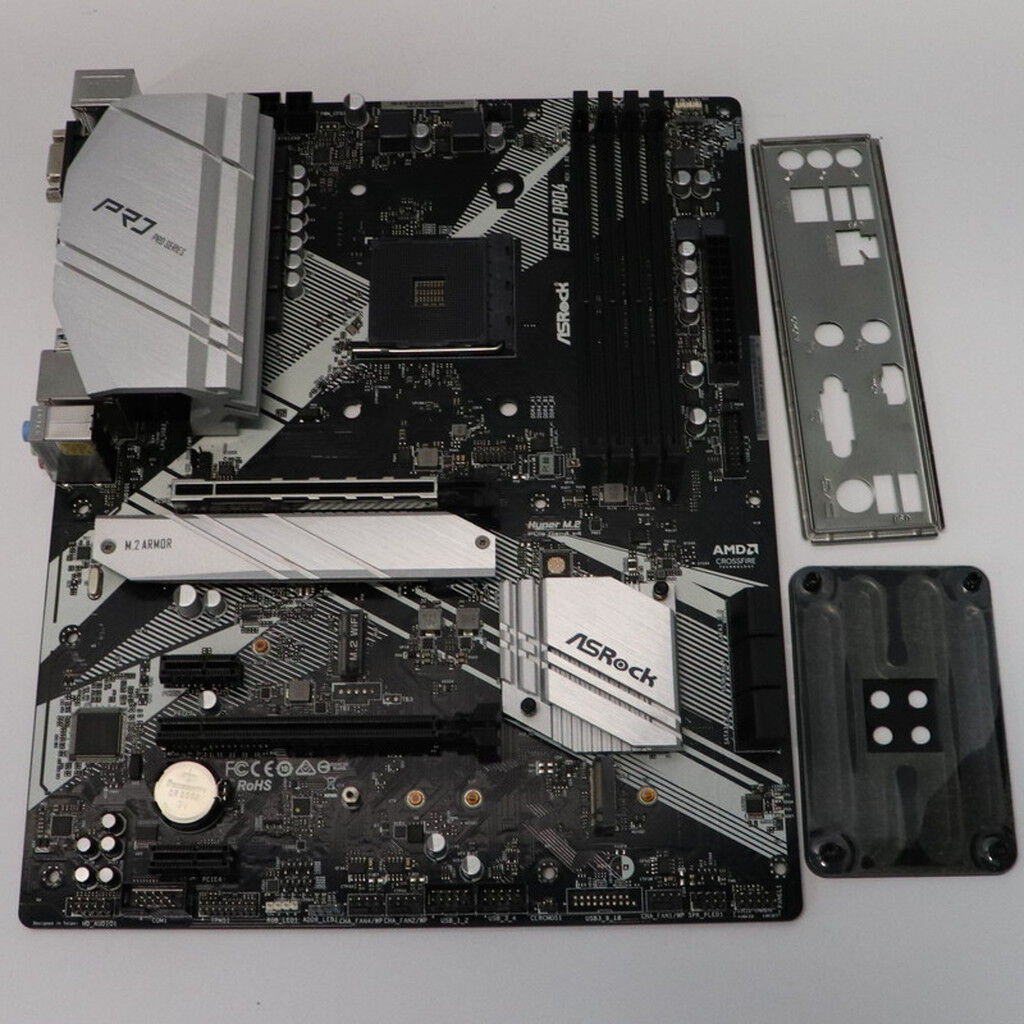 中古 【付属品欠品】 ASRock B550 Pro4 (B550 AM4 ATX DDR4