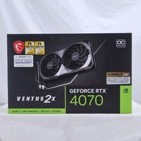 中古  MSI GeForce RTX 4070 SUPER 12G VENTUS 2X OC (RTX4070 SUPER 12GB) 163393 