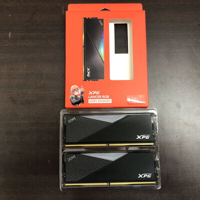 【福山ココローズ店】中古  ADT AX5U6400C3216G-DCLARBK-DP(DDR5-6400 16GBx2) 5090001072 