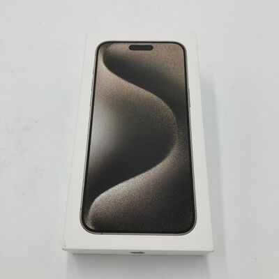 【盛岡都南店】中古  【国内版SIMフリー】Apple iPhone15 Pro Max 256GB ナチュラルチタニウム MU6R3J/A 161258 
