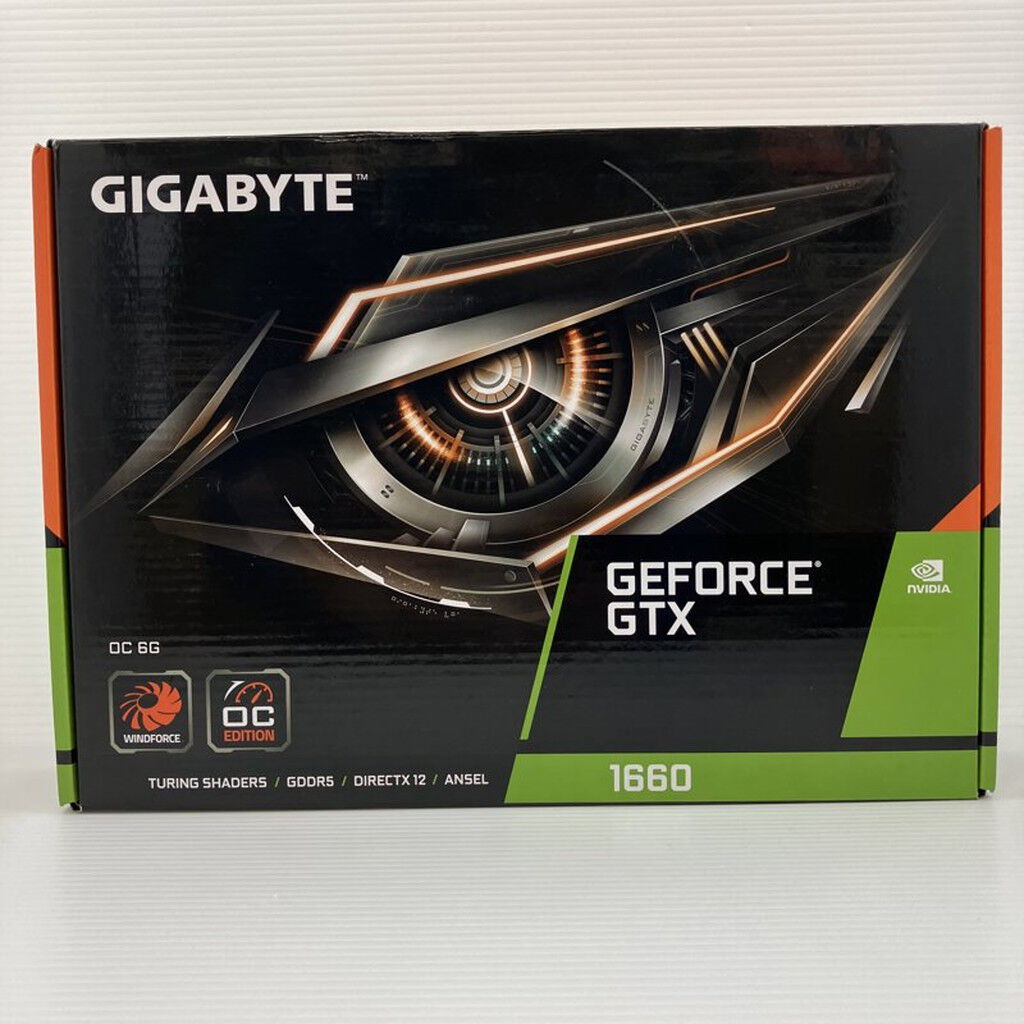 中古 GIGABYTE GV-N1660OC-6GD (GTX1660 6G GDR5) 139180 （358478
