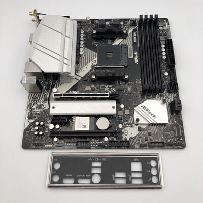 【甲府飯田店】中古  ASRock B550M WiFi (B550 AM4 mATX DDR4) 4720002753 