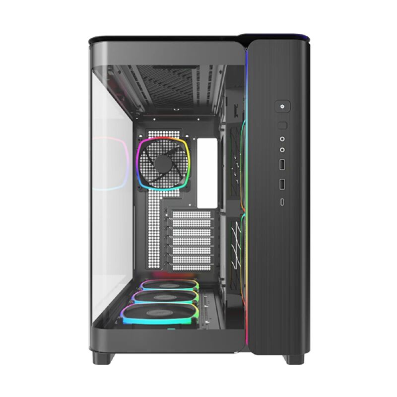 MONTECH 【箱破損品】 KING 95 PRO Black (ATX ガラス ブラック