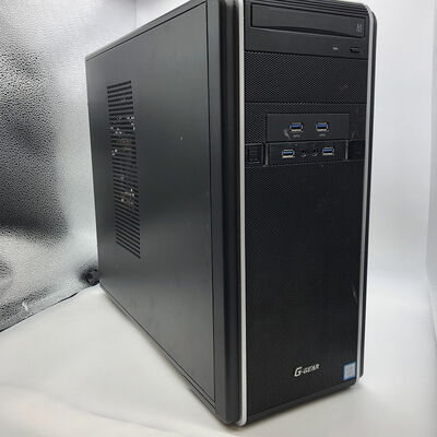 【宇都宮鶴田店】中古  TSUKUMO G-GEAR(i7 9700K/16GB/SSD500GB/HDD2TB/RTX2070/W10H) 5280001773 