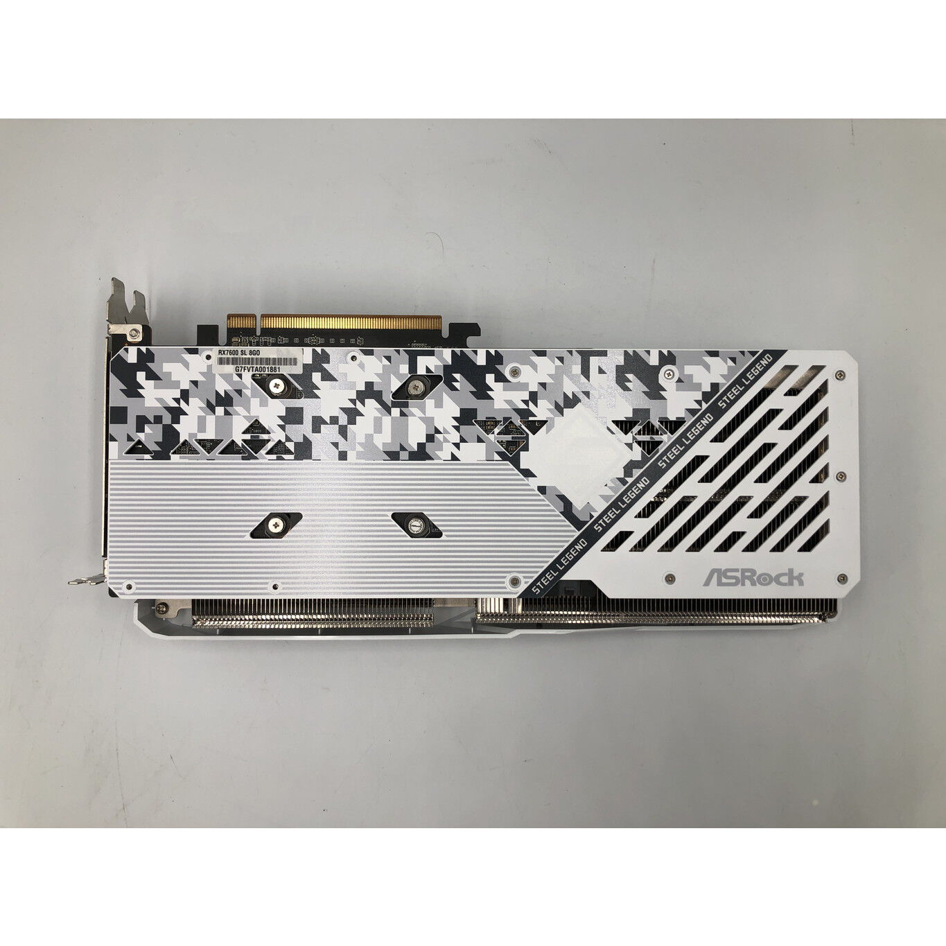 中古 ASRock RX7600 SL 8GO RX7600 Steel Legend 8G OC (RX7600 8GB