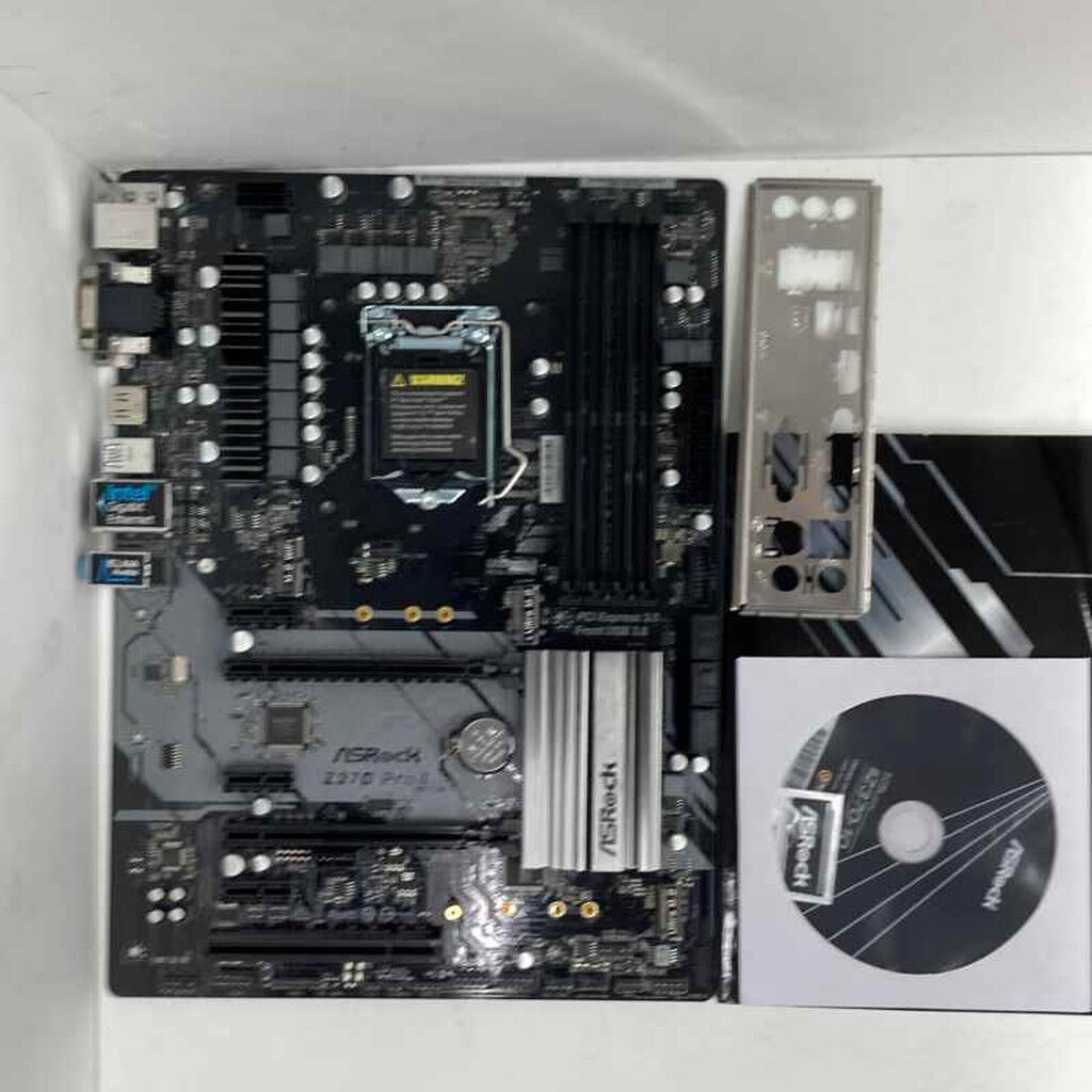 ASRock Z370 Pro4 マザーボード I/O パネル付 品