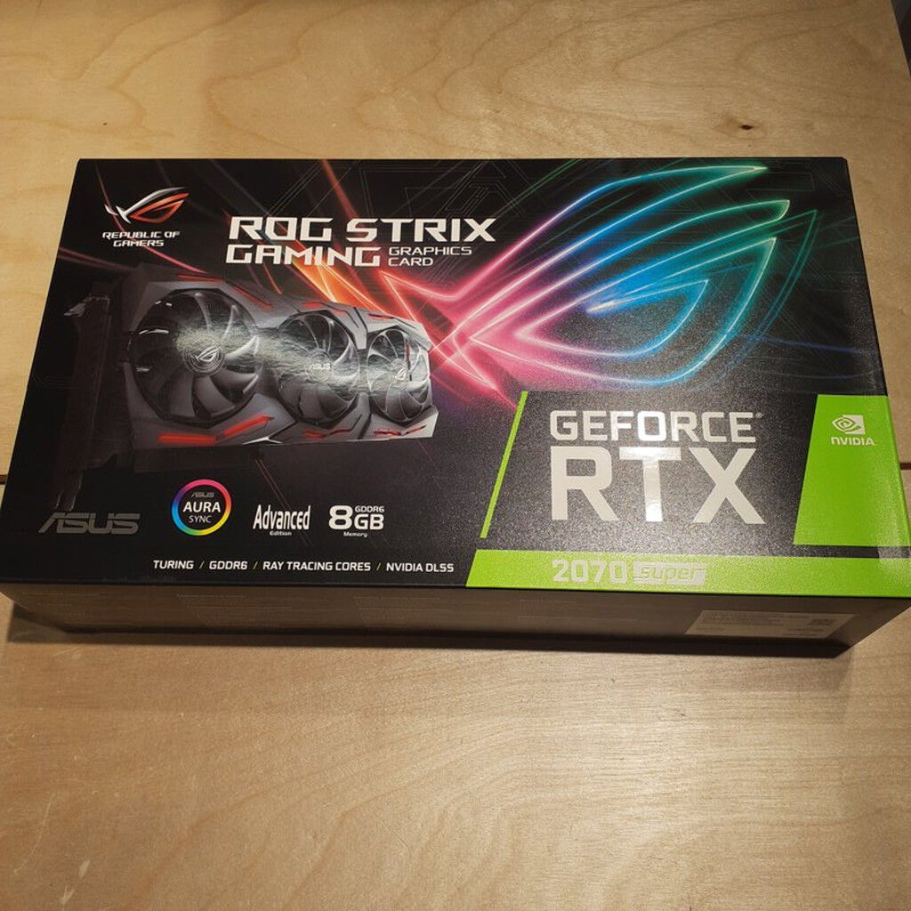 中古 ASUS ROG-STRIX-RTX2070S-A8G-GAMING(RTX2070S 8G GDR6