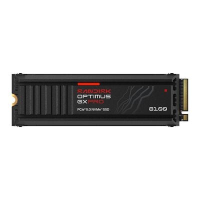 SanDisk  Optimus GX PRO 8100 SDSP82400TAH-000E0 (M.2 2280 Gen5 4TB ヒートシンク搭載) 