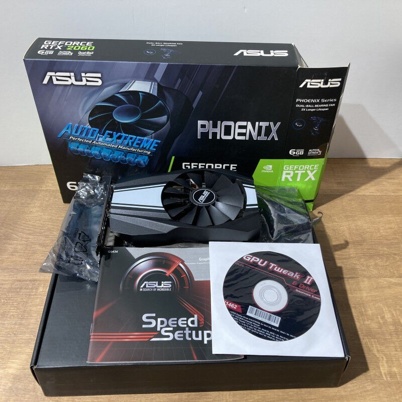 中古 ASUS PH-RTX2060-6G (RTX2060 6G GDR6) 4760001714 （402105