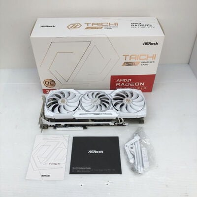 【徳島住吉店】中古  ASRock Radeon RX 7900 XTX Taichi White 24GB OC（RX7900XTX 24GB） 3480039548 