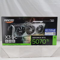 中古  Inno3D GeForce RTX 5070 Ti X3 OC WHITE GD5070T-16GERX3OCW（RTX5070Ti 16GB） 3480041562 