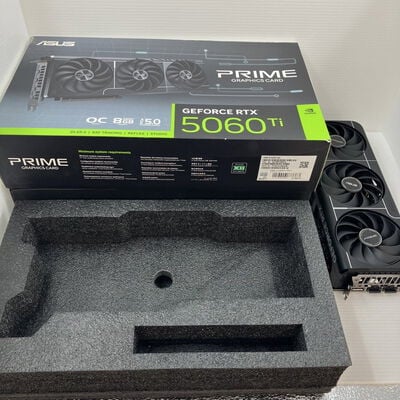 【秋葉原本店】中古  ASUS PRIME-RTX5060TI-O8G (RTX5060Ti 8GB) 188959 