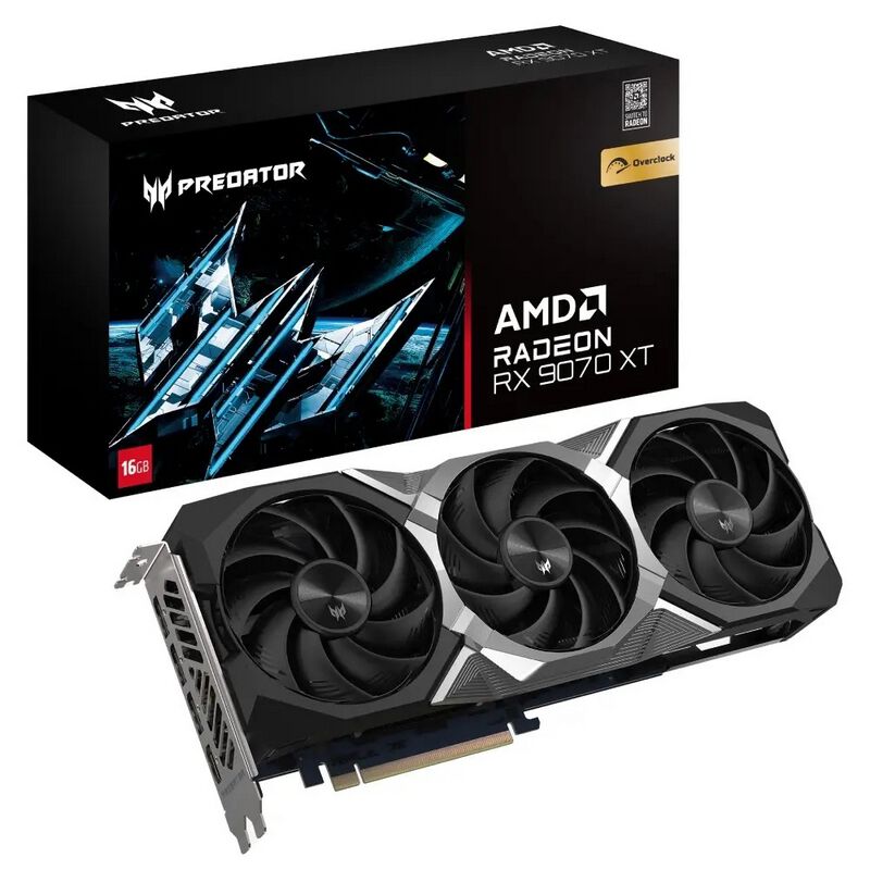 Acer Predator BiFrost Radeon PB-RX9070XT-SOC (Radeon RX 9070 XT