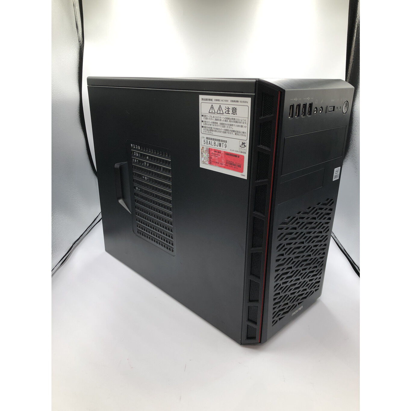中古 FRONTIER PC (i5 10400F/16GB/SSD512GB/-/RTX3060/W10H