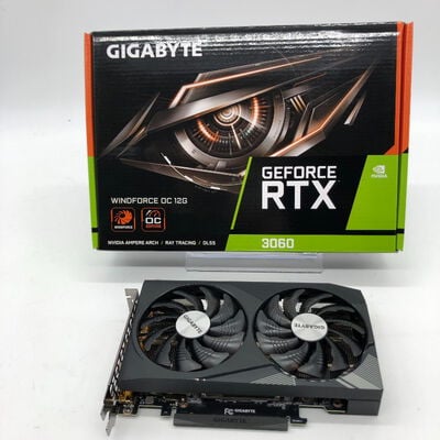 【郡山安積店】中古  GIGABYTE GV-N3060WF2OC-12GD rev.2.0(RTX3060 12G) 175509 
