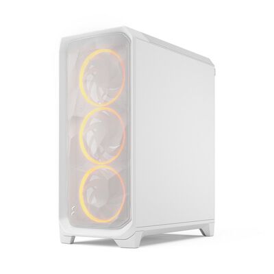 Fractal Design  Meshify 3 White RGB TG Clear Tint FD-C-MES3A-07 (E-ATX ガラス ホワイト) 