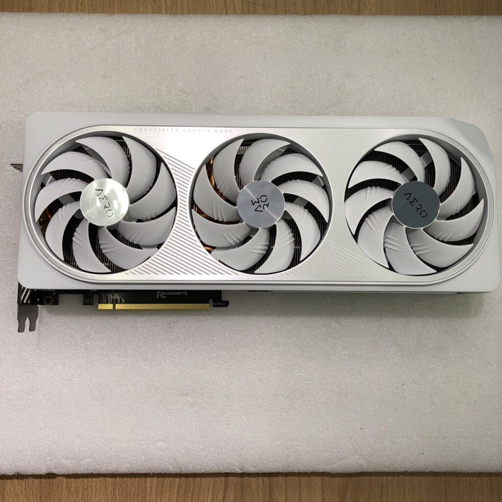 中古 GIGABYTE GV-N407TAERO OC-12GD（RTX4070Ti 12GB） 3480038434