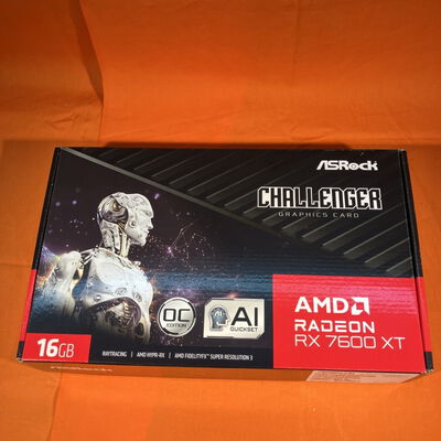 【なんば店】中古  ASRock RX7600XT CL 16GO(RX7600XT Challenger OC) 3280021432 