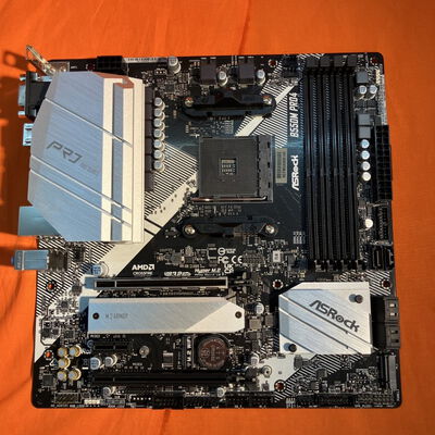 【なんば店】中古  ASRock B550M Pro4 (B550 AM4 mATX DDR4) 142938 