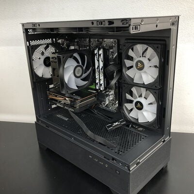 【福山ココローズ店】中古  自作PC(Ryzen 9 3900X/32GB/SSD1TB/RX6600XT/W11P) 5090001358 