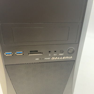 【大分店】中古  GALLERIA　XV(i7 8700/16GB/GTX1660Ti） 4860001564 