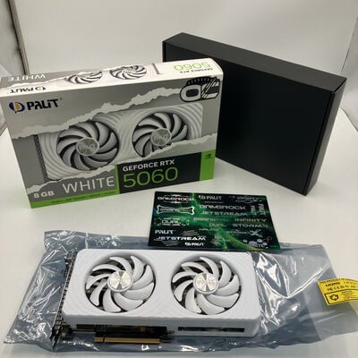 【なんば店】中古  Palit NE75060U19P1-GB2063M (RTX5060 WHITE OC) 188978 