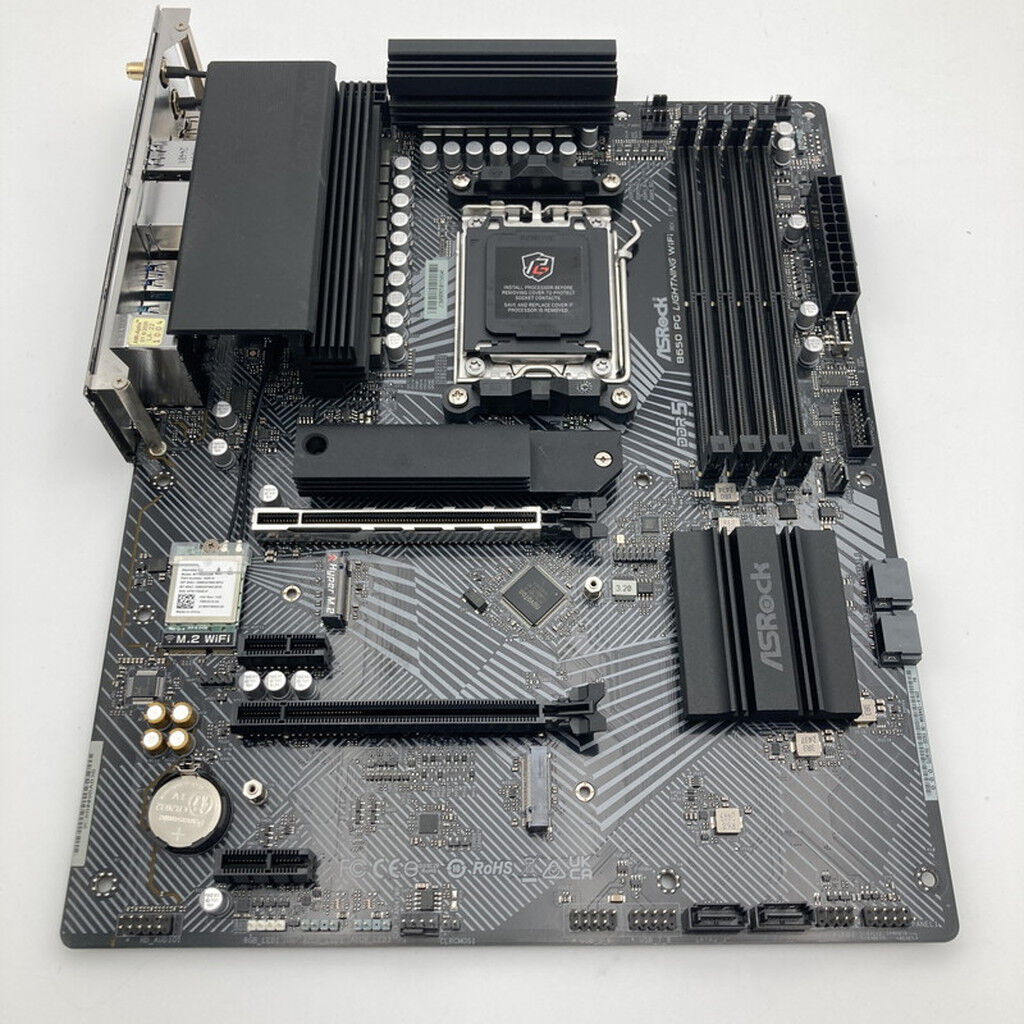 中古 ASRock B650 PG Lightning WiFi (B650 AM5 ATX DDR5) 3430006431