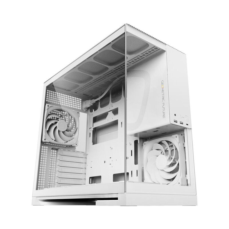 Geometric Future Model 5 White with 5FAN GF-M5-WT PLUS (E-ATX