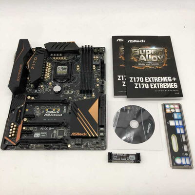【郡山安積店】中古  ASRock Z170 Extreme6 (Z170 1151 ATX DDR4) 4640002824 