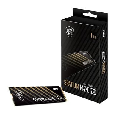 MSI  SPATIUM M470 Pro PCIe 4.0 NVMe M.2 1TB 