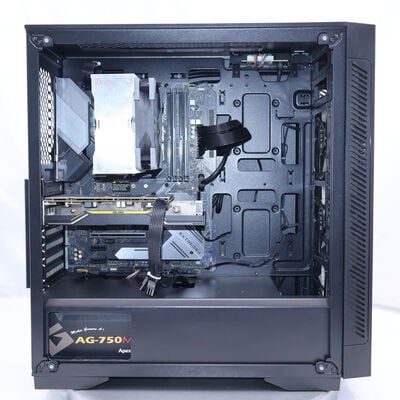 【通販センター】中古  OriginalPC(Intel Core i7 10700K/32GB DDR4 (PC4)/SSD500GB/なし/AMD Radeon RX 5500 XT 8GB/Wi-Fi/W11H64 MAR) 205377 