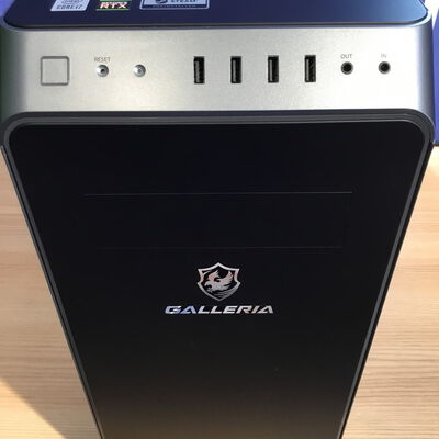 【松山環状枝松店】中古  Thirdwave GALLERIA XA7C-R36(Corei7-10700/16GB/SSD1TB/無し/RTX3060 12GB/W10H) 4560001129【8/21価格改定!】 