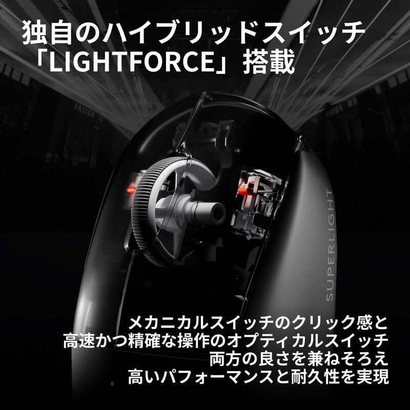 Logicool PRO X SUPERLIGHT 2c G-PPD-004WLCO-WH (ホワイト