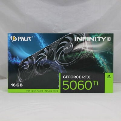 中古  Palit NE7506T019T1-GB2061S(RTX5060Ti Infinity3 16G) 178241 