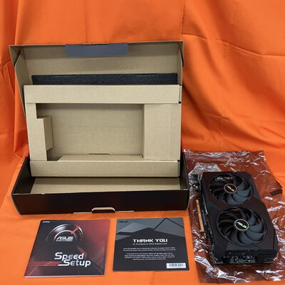 【なんば店】中古  ASUS DUAL-RX7600-O8G-V2 (RX7600 8G) 162744 