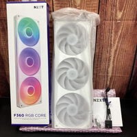 中古  NZXT RF-U36HF-W1(F360 RGB CORE WH 360mm PWM RGB) 5070002326 
