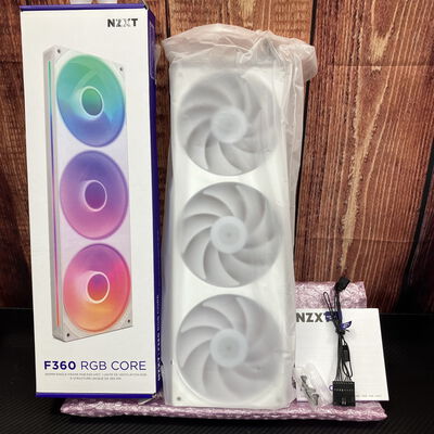 【富士青葉店】中古  NZXT RF-U36HF-W1(F360 RGB CORE WH 360mm PWM RGB) 5070002326 