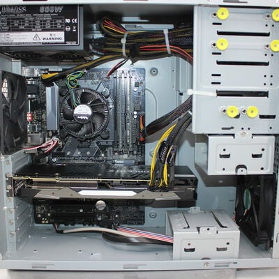 【静岡東瀬名店】中古  インバースネット FRONTIER(Intel Core i7 9700/16GB DDR4 (PC4)/SSD500GB/なし/NVIDIA GeForce RTX 2070 SUPER 8GB/W11H64 MAR) 190801 