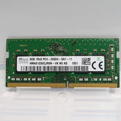 【札幌店】中古  PC4-21300 8GB ノート用(DDR4-2666) 150695 