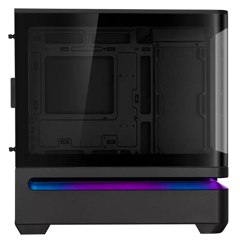 ASUS PRIME AP202 TG BLACK (MicroATX ガラス ブラック) ｜ パソコン