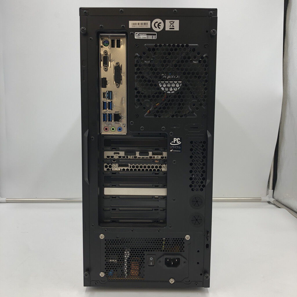中古 GALLERIA AZ(Ryzen 7 3700X/32GB/SSD2TB/HDD4TB/RTX2080Ti/W11H
