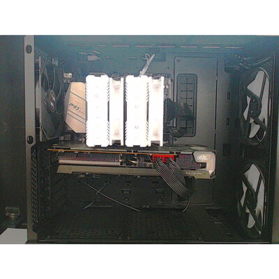 【前橋ｲﾝﾀｰｱｶﾏﾙ店】中古  自作パソコン(Ryzen 9 5900XT/64GB/SSD1TB+2TB/RX6700XT/OS無し) 4540001491 